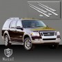 05-10 Ford Explorer.Body Side Molding 6PC