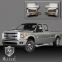 Ford F250 / 350 / 450 Superduty 2008-2015 With Turn Signal Mirror Cover FULL