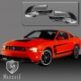 Ford Mustang 2010-2013 Mirror Cover FULL
