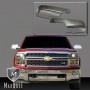 Chevrolet Silverado 2014-2017 Chrome Mirror Cover Full