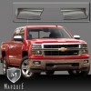 Chevrolet Silverado 2014-2017 Chrome Mirror Cover Top