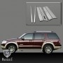 Ford Explorer 2002-2010 / Lincoln Aviator With Keypad 6 Pc Pillar post S.S