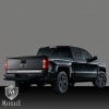 14-17 SILVERADO TAIL GATE TRIM WITH ( SILVERADO & LT )CUTOUT 4 1/2"