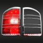 Chevrolet Silverado 2007-2013 Chrome Tail Light Bezel With LED 