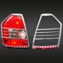 Chrysler 300/300C 2008-2010 Chrome Tail Light Bezel With LED