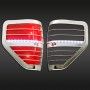 Ford F150 2009-2013 Chrome Tail Light Bezel With LED