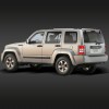 Jeep Liberty 2008-2012 Chrome Tail Light Bezel With LED