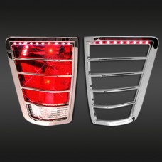 Nissan Tittan 2005-2011 Chrome Tail Light Bezel With LED