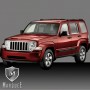 Jeep Liberty 2008-2013 4D Window Sills 4Pc S.S
